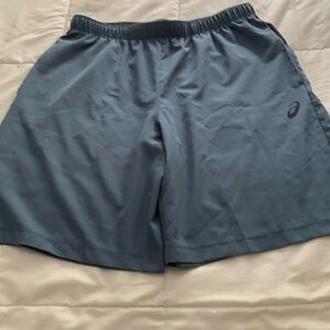 ASICS blue shorts. Mens M